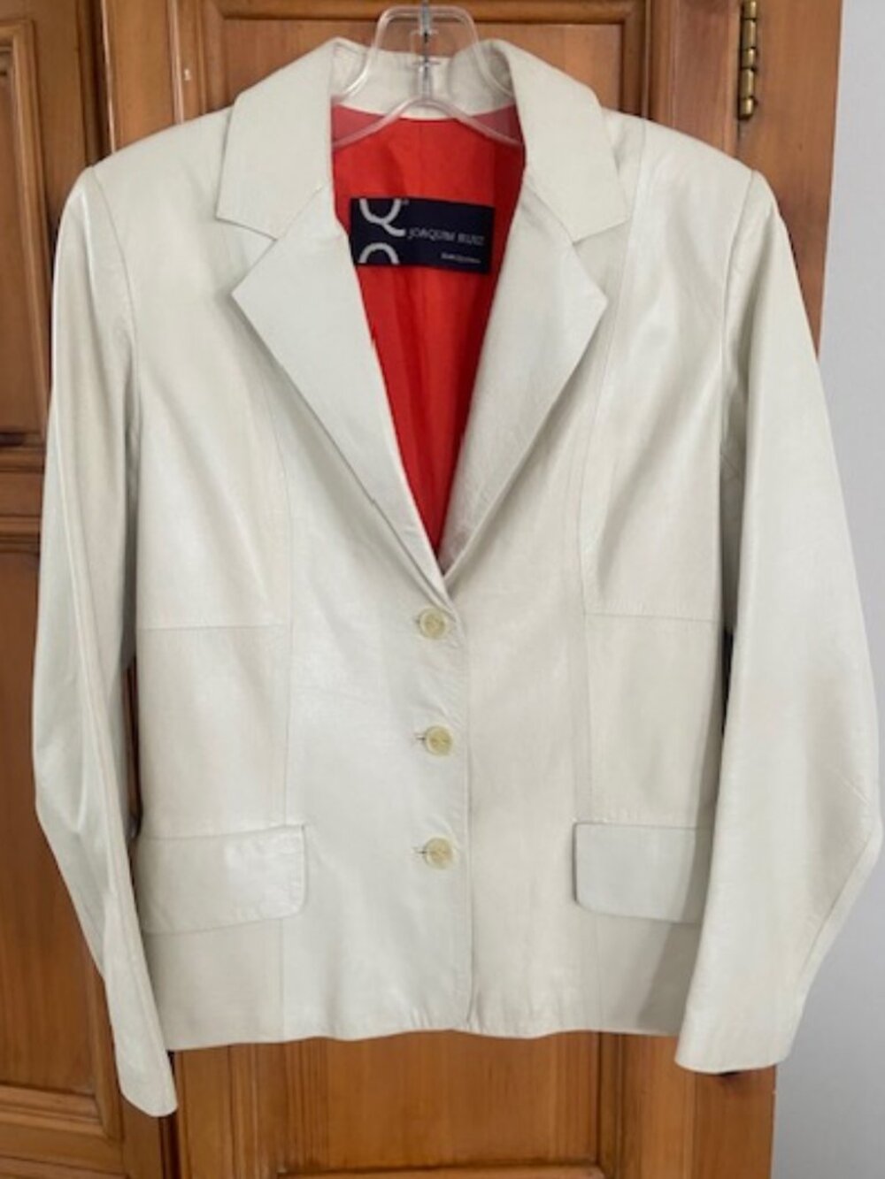 Joaquim Ruiz Barcelona 100% Leather Jacket in Size 2